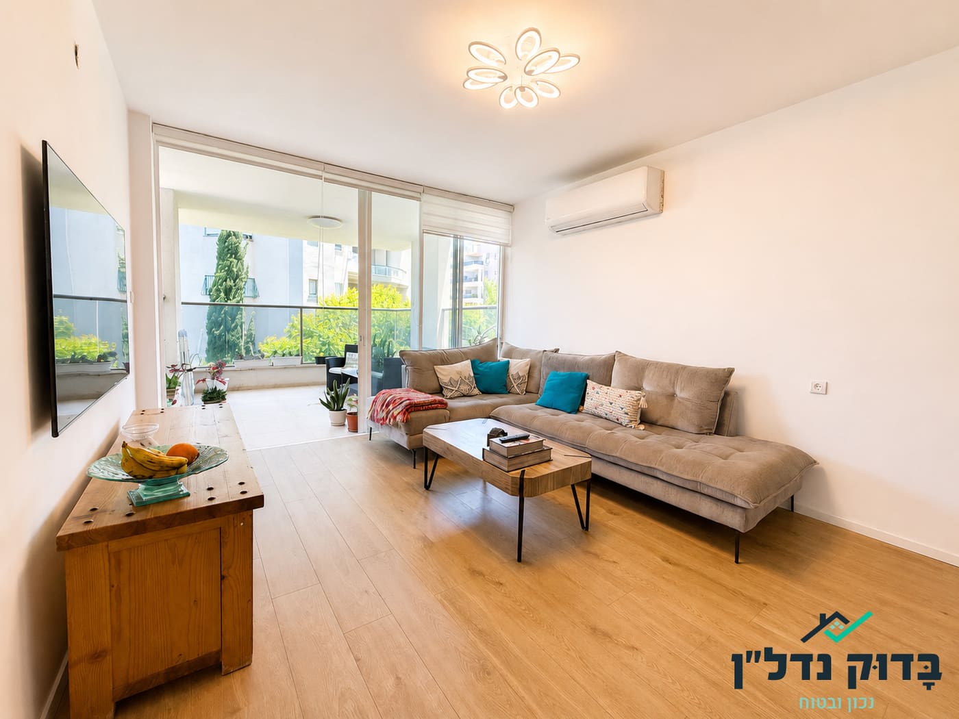 דוד צדוק 6 - 4 חדרים עם מרפסת גדולה - תמונה 2